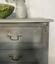 Load image into Gallery viewer, Rustic set of drawers, vintage console
