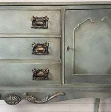 Load image into Gallery viewer, Vintage sideboard hand painted
